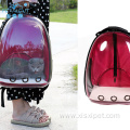 Pet space carriers bags pet backpack window outdoor